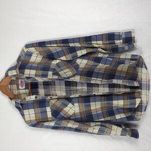 VINTAGE Dickies Brushed Cotton Flannel Shirt